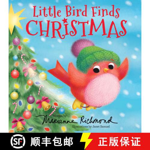 【3-4周达】精装 Little Bird Finds Christmas: Gifts for Toddlers, Gifts for Boys and Girls [9781728254456]