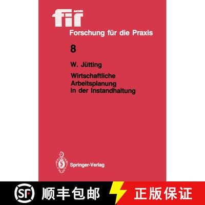 【3-4周达】Wirtschaftliche Arbeitsplanung in der Instandhaltung [9783540167013]