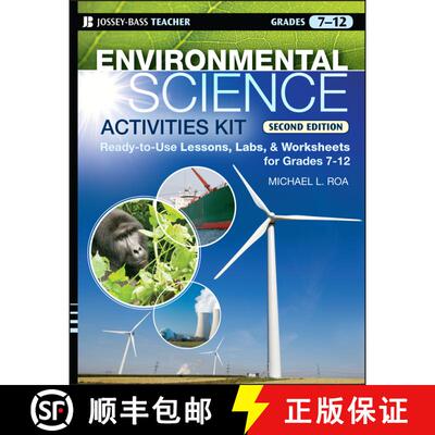 【3-4周达】Environmental Science Activities Kit: Ready-To-Use Lessons, Labs, And Worksheets For Grade... [9780470239551]