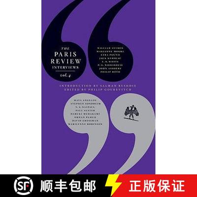 【3-4周达】Paris Review Interviews: Vol. 4 [9781847674494]