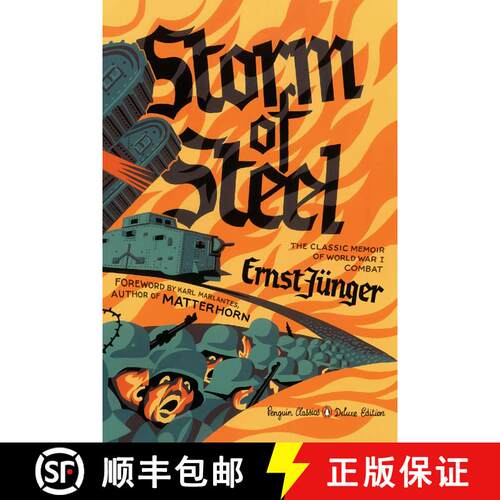 【3-4周达】Storm of Steel: (Penguin Classics Deluxe Edition) [9780143108252]