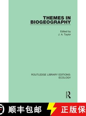 【3-4周达】THEMES IN BIOGEOGRAPHY (RLE, ECOLOG [9780367351106]