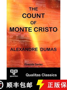 【3-4周达】The Count of Monte Cristo (Qualitas Classics) [9781897093627]