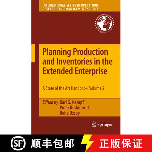 【3-4周达】Planning Production and Inventories in the Extended Enterprise : A State-of-the-Art Handbo... [9781461428497]