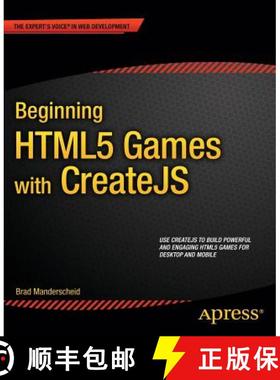 【3-4周达】Beginning HTML5 Games with CreateJS (1st ed.) [9781430263401]