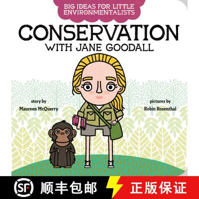 【3-4周达】Big Ideas for Little Environmentalists: Conservation with Jane Goodall [9780593323601]