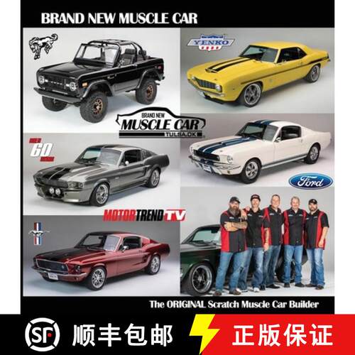 【3-4周达】BRAND NEW MUSCLE CAR - The ORIGINAL Scratch Muscle Car Builder [9781633023376]