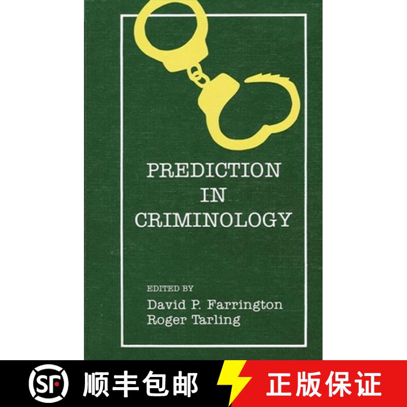 【3-4周达】Prediction in Criminology [9780887060038]