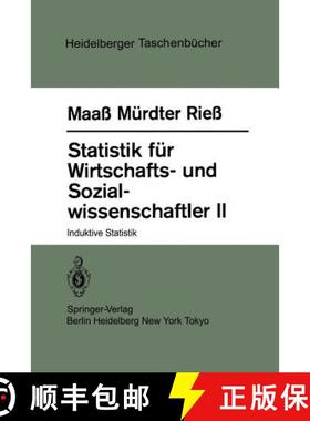 【3-4周达】Statistik für Wirtschafts- und Sozialwissenschaftler II : Induktive Statistik [9783540129691]
