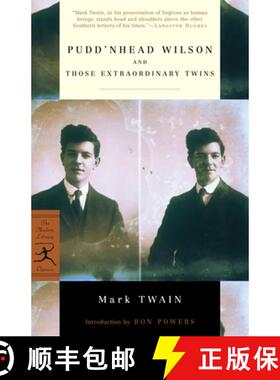 【3-4周达】Pudd'nhead Wilson and Those Extraordinary Twins [9780812966220]