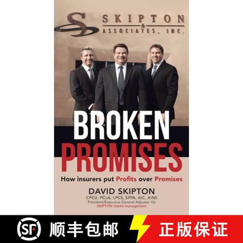 【3-4周达】精装 Broken Promises: How Insurers Put Proﬁts Over Promises [9781955885942]