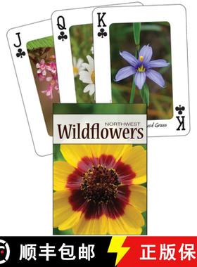 【3-4周达】Wildflowers of the Northwest Playing Cards [9781591933953]