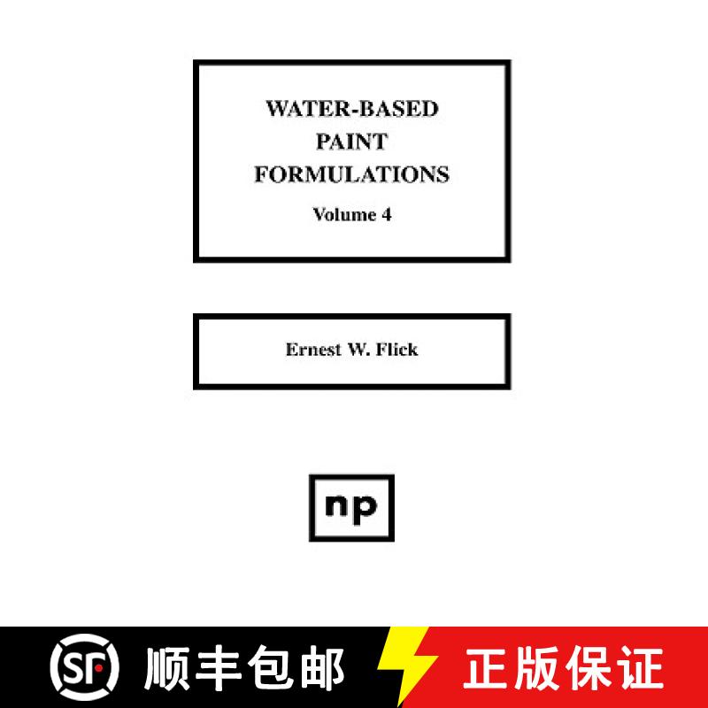 【3-4周达】Water-Based Paint Formulations, Vol. 4 [9780815514152]