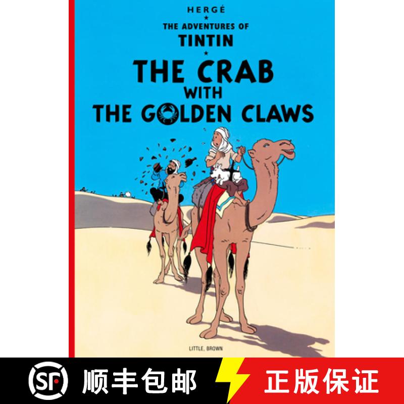 【3-4周达】Adventures of Tintin: The Crab with the Golden Claws [9780316358330]