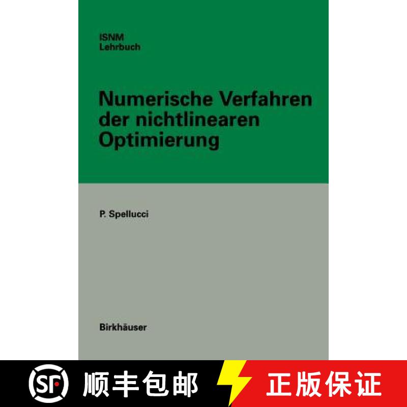 【3-4周达】Numerische Verfahren Der Nichtlinearen Optimierung [9783034872157]