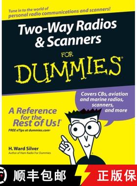 【3-4周达】Two-Way Radios & Scanners For Dummies [Wiley电子电气工程] [9780764595820]