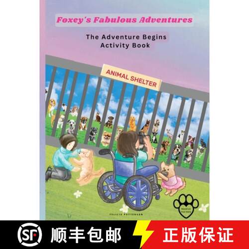 【3-4周达】Foxey's Fabulous Adventures: The Adventure Begins Activity Book [9781958189184]