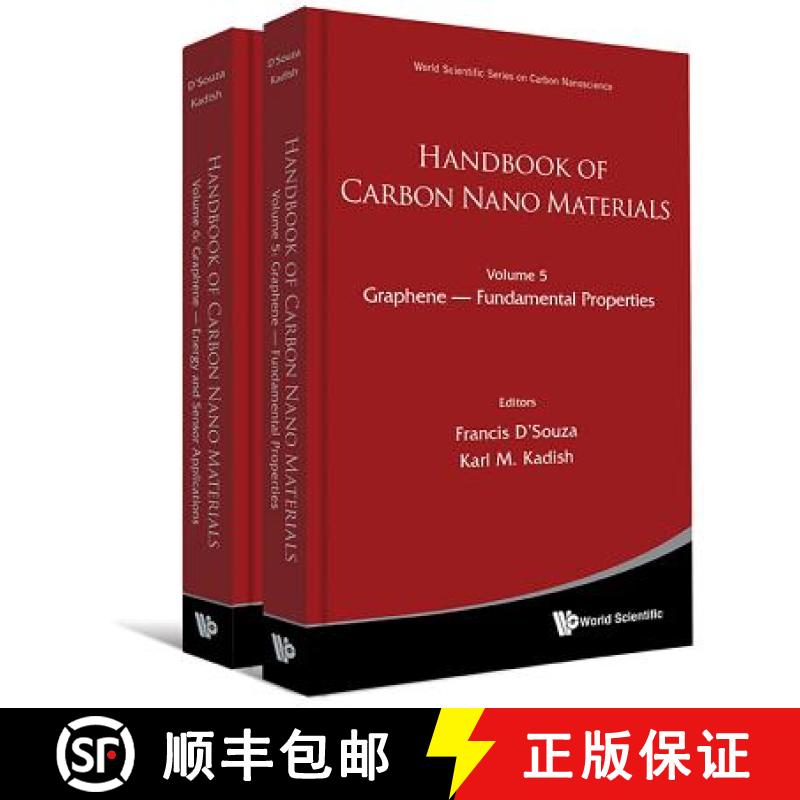 【3-4周达】Handbook Of Carbon Nano Materials (Volumes 5-6): Volume 5: Graphene - Fundamental Properti... [9789814566698]