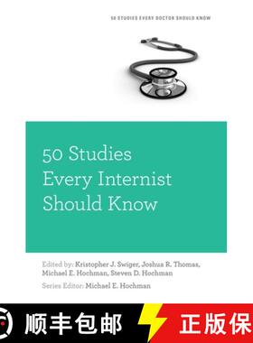 【3-4周达】50 Studies Every Internist Should Know [9780199349937]