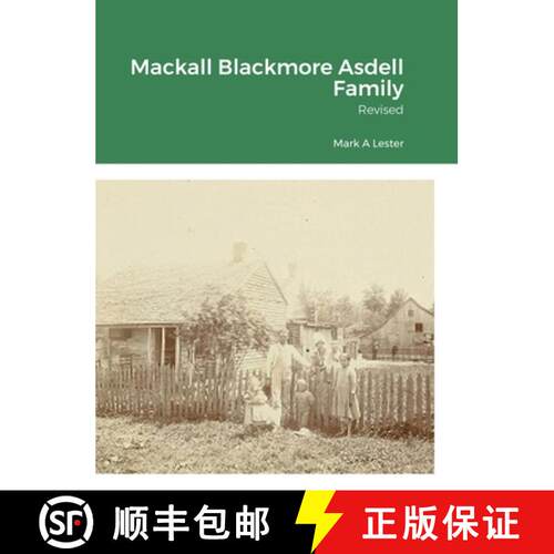 【3-4周达】精装 Mackall Blackmore Asdell Families of Indiana: We Are Family [9781667175638]