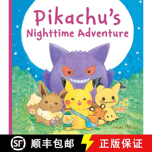 【3-4周达】精装 Pikachu's Nighttime Adventure (Pokémon Monpoké Picture Book) [9781339015071]