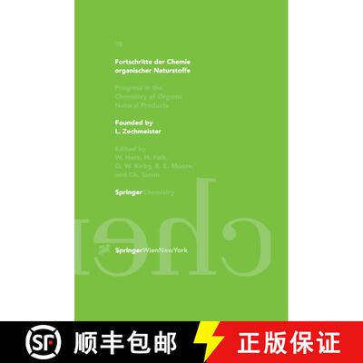 【3-4周达】精装 Fortschritte der Chemie organischer Naturstoffe / Progress in the Chemistry of Organi... [9783211833117]