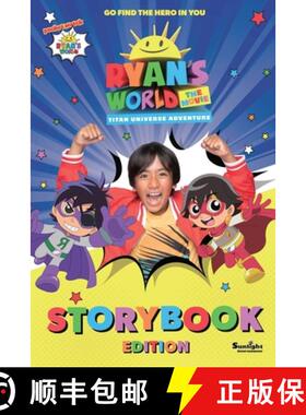 【3-4周达】Ryan's World The Movie: Titan Universe Adventure - Storybook Edition [9798990719019]