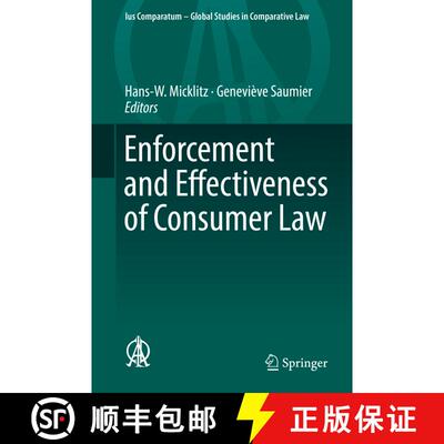 【3-4周达】精装 Enforcement and Effectiveness of Consumer Law [9783319784304]