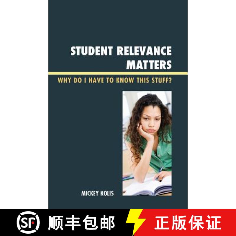 【3-4周达】Student Relevance Matters : Why Do I Have to Know This Stuff? [9781607099154]