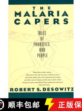 【3-4周达】The Malaria Capers – More Tales of Parasites & People – Research & Reality (Paper) [9780393310085]