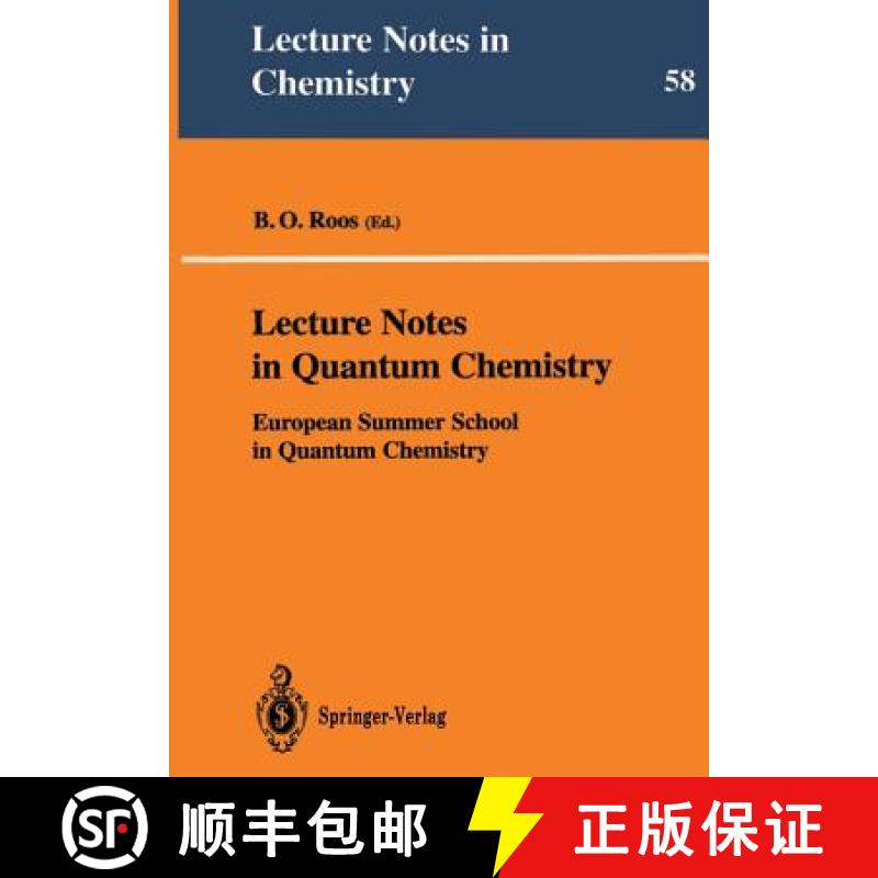 【3-4周达】Lecture Notes in Quantum Chemistry : European Summer School in Quantum Chemistry [9783540553717]