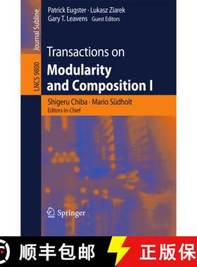 【3-4周达】Transactions on Modularity and Composition I (1st ed. 2016) (1st ed. 2016) (1st ed. 2016) ... [9783319469683]