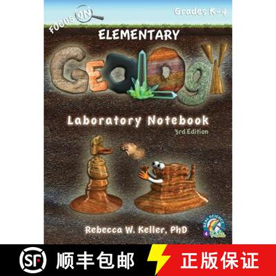 【3-4周达】Focus On Elementary Geology Laboratory Notebook 3rd Edition [9781941181409]