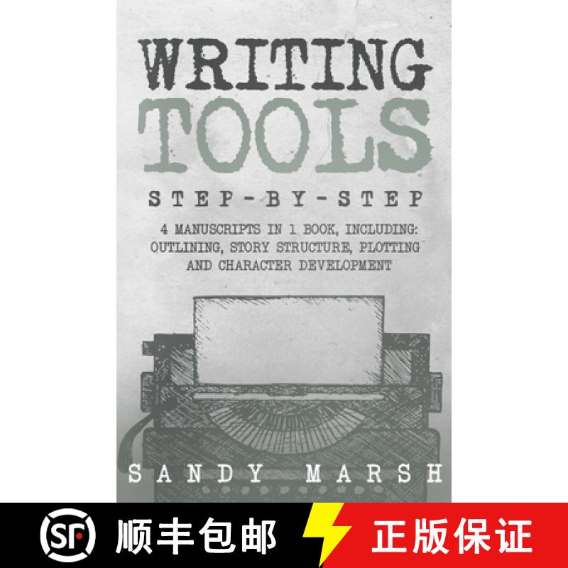 【2-3周达】Writing Tools: Step-by-Step | 4 Manuscripts in 1 Book | Essential Writing Prompts, Writing... [9798330213399]
