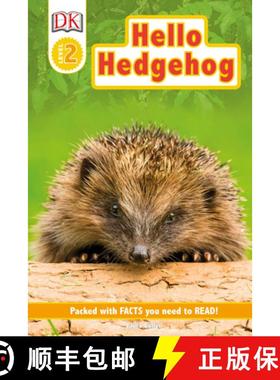 【3-4周达】DK Readers Level 2: Hello Hedgehog [9781465490599]
