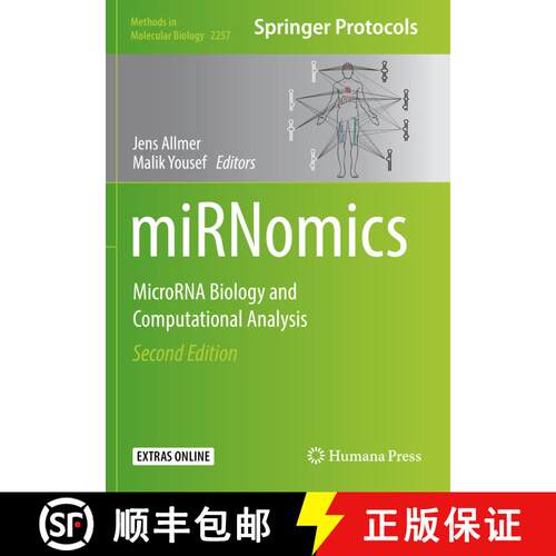 【3-4周达】miRNomics : MicroRNA Biology and Computational Analysis (Second Edition 2022) [9781071611722]