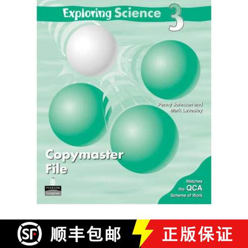 【3-4周达】Exploring Science Copymaster File 3 [9781405808910]