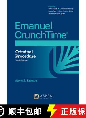 【3-4周达】Emanuel CrunchTime for Criminal Procedure [9781543805758]
