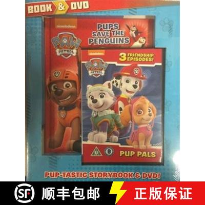 【3-4周达】Nickelodeon PAW Patrol Book & DVD: Pup Pals Storybook & DVD [9781474857314]