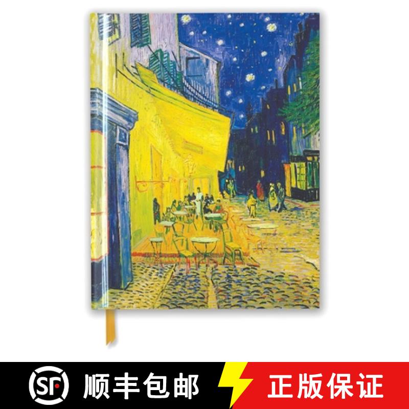 【3-4周达】Vincent Van Gogh: Café Terrace (Blank Sketch Book) [9781787550773]