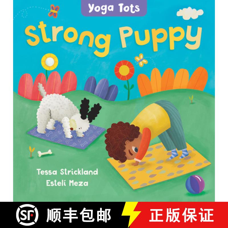 【3-4周达】Yoga Tots: Strong Puppy [9781646861590]