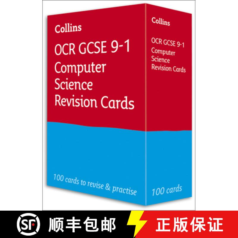 【3-4周达】OCR GCSE 9-1 Computer Science Revision Cards: Ideal for Home Learning, 2023 and 2024 Exams [9780008399306]