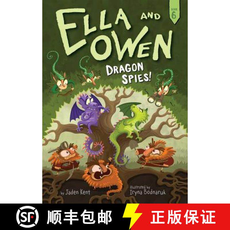【3-4周达】Ella and Owen 6: Dragon Spies!, Volume 6 [9781499804768]