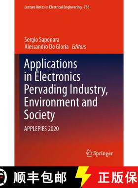 【3-4周达】Applications in Electronics Pervading Industry, Environment and Society : APPLEPIES 2020 [9783030667313]