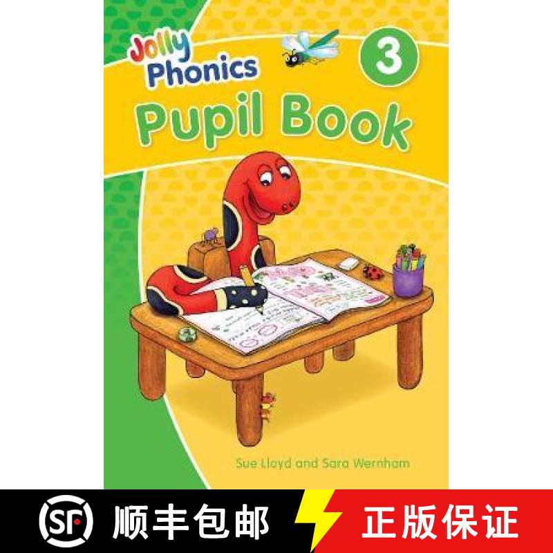 【3-4周达】Jolly Phonics Pupil Book 3 : in Precursive Letters (British English edition) [9781844147182]