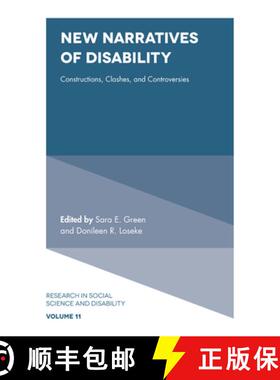 【3-4周达】New Narratives of Disability: Constructions, Clashes, and Controversies [9781839091445]