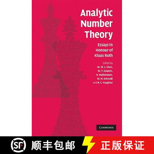 预订 精装 Analytic Number Theory: Essays in Honour of Klaus Roth [9780521515382]