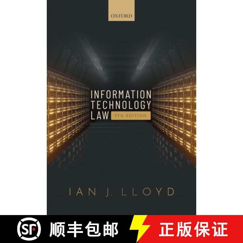 【3-4周达】Information Technology Law 9th Edition [9780198830559]