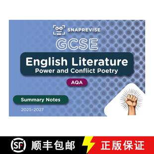 【3-4周达】SnapRevise GCSE AQA English Literature: Power and Conflict Poetry [9781917424851]