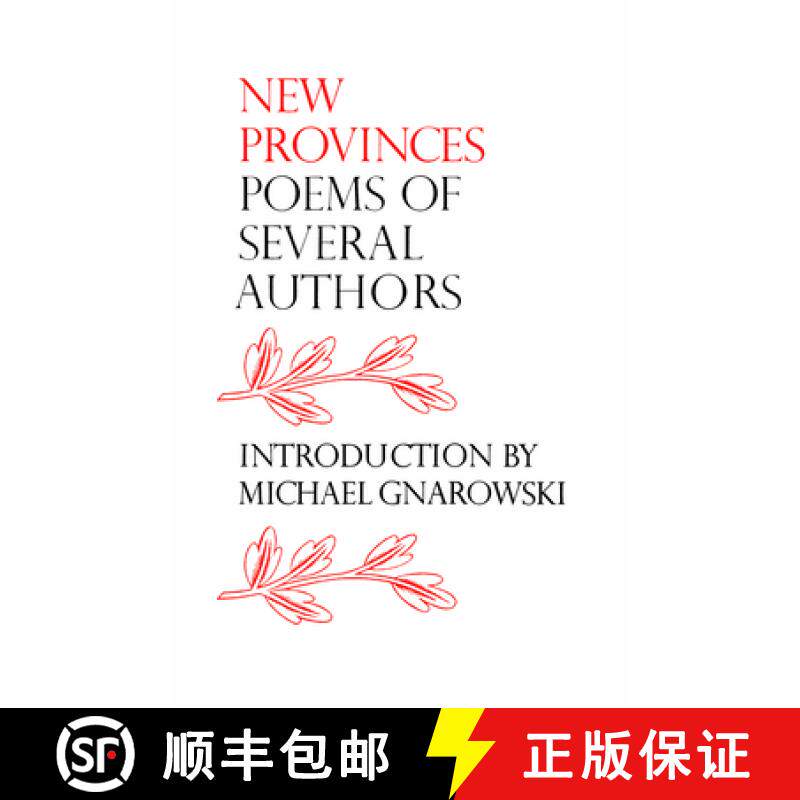 【3-4周达】New Provinces : Poems of Several Authors [9780802062994]